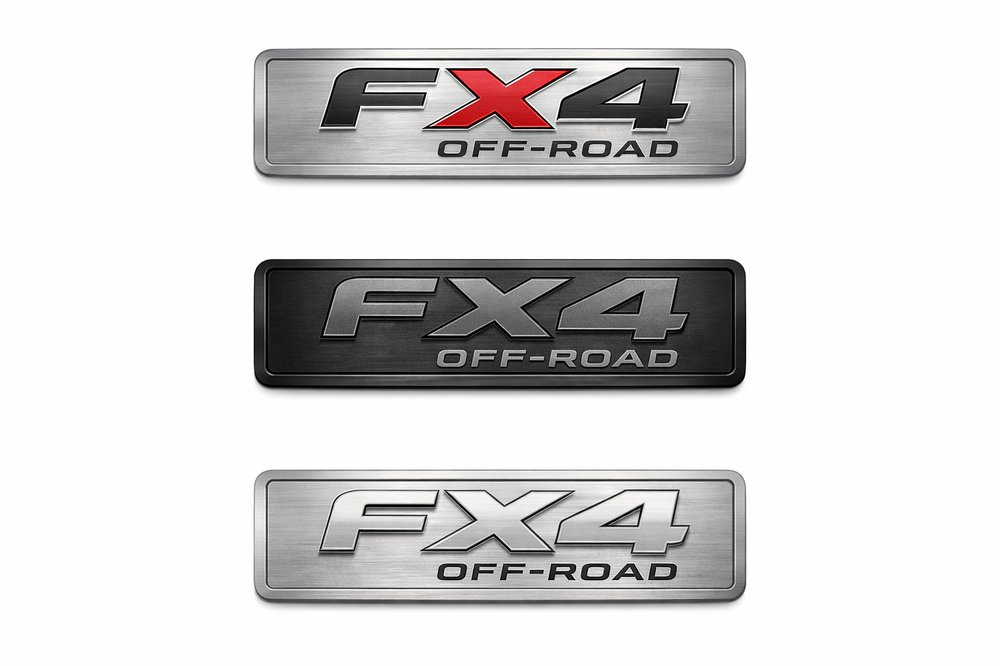 Custom FX4 Off-Road Badges